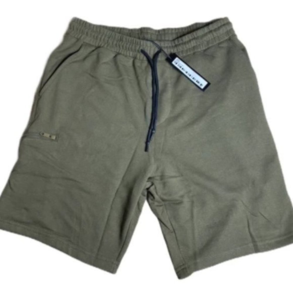 Grand AC John Elliott Inspired Olive Sweatshorts